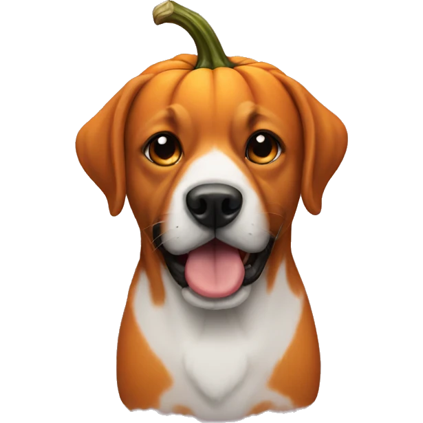 Dog Pumpkin  emoji