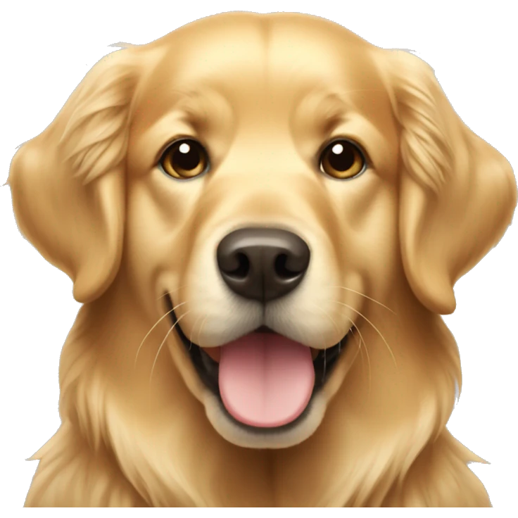 Golden retriever  emoji