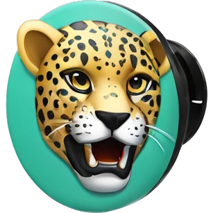 jaguar design car holder emoji