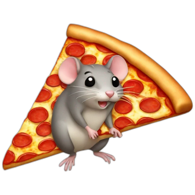 Pizza rat emoji