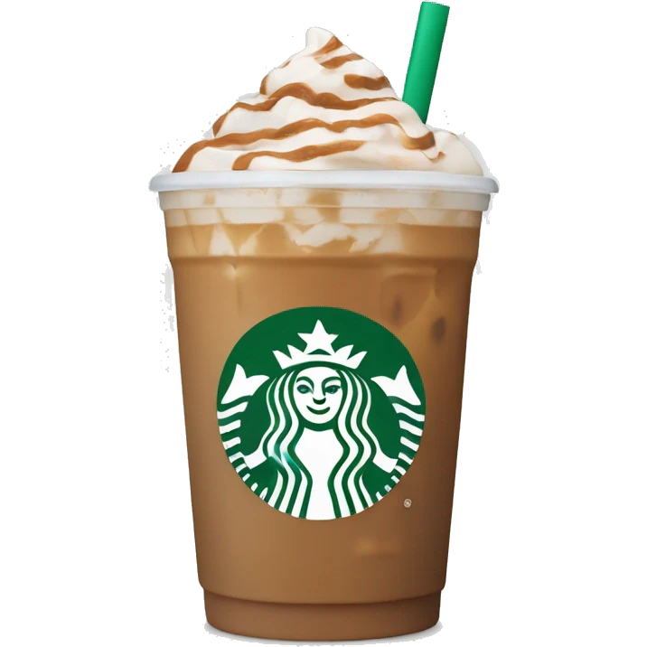 starbucks iced chai latte emoji