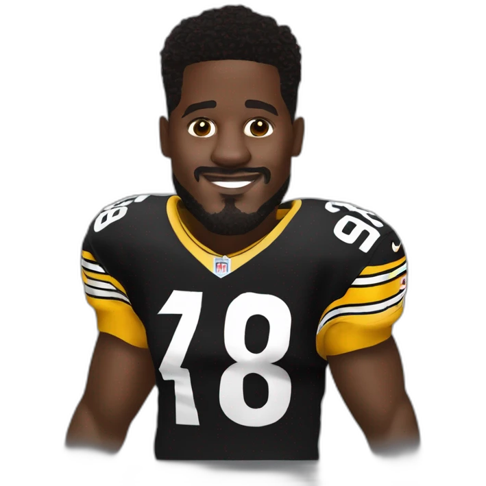 Antonio brown, Pittsburgh Steelers wide receiver emoji