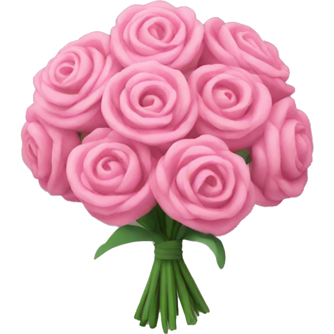 pink bouquet emoji