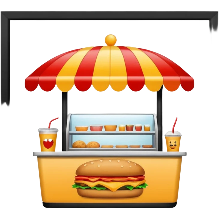 Food court emoji