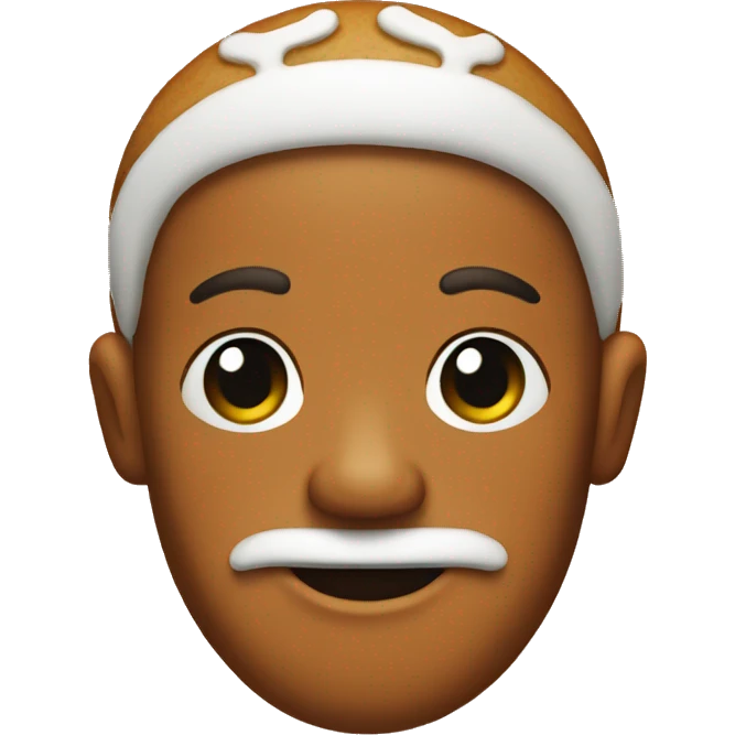 gingerbread  emoji