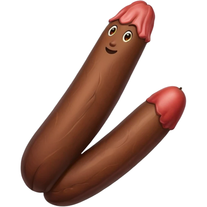 big veiny penis emoji