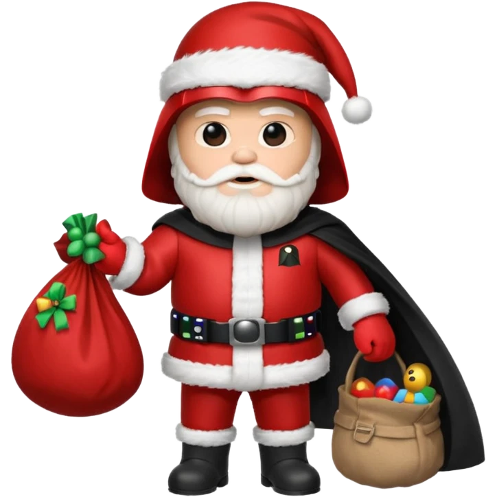 darth vader santa emoji