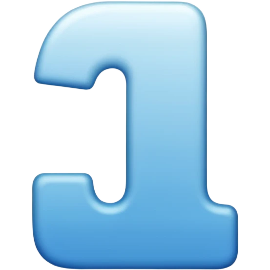 Number 1 emoji