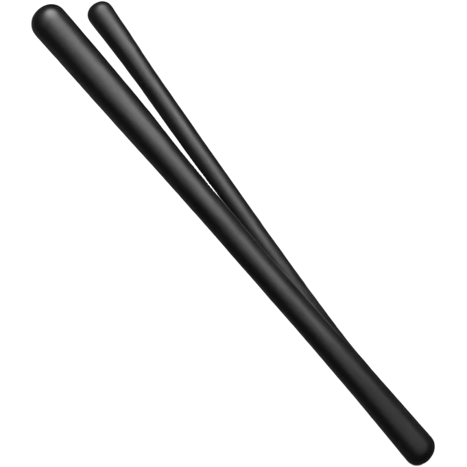 two police batons emoji