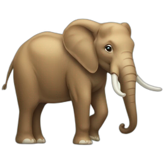 Deer Elephant emoji