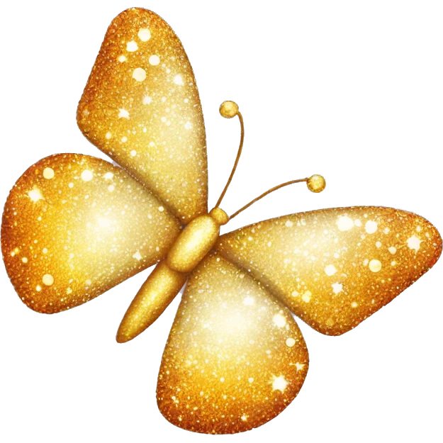 Shiny Glittery Starry Gemstone Butterfly emoji