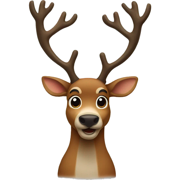 Raindeer emoji