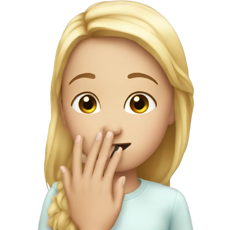Kissing a girls hand emoji