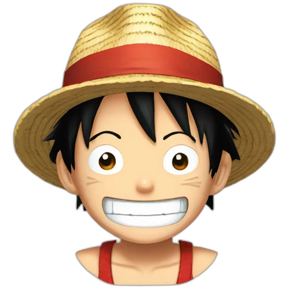 Monkey d luffy emoji