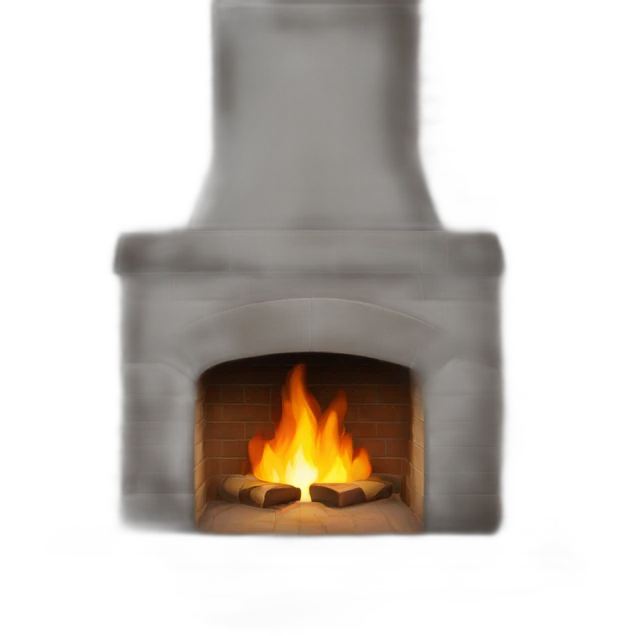Big fireplace  emoji