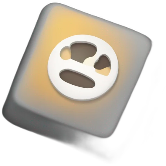 keyboard key with ⌘ symbol emoji