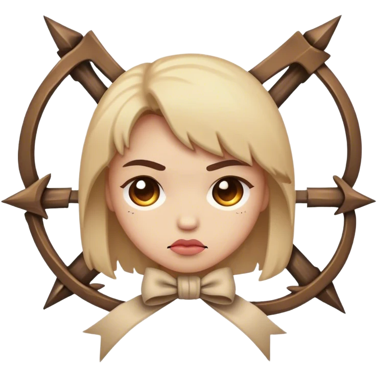 Destroy Lonely with bow emoji