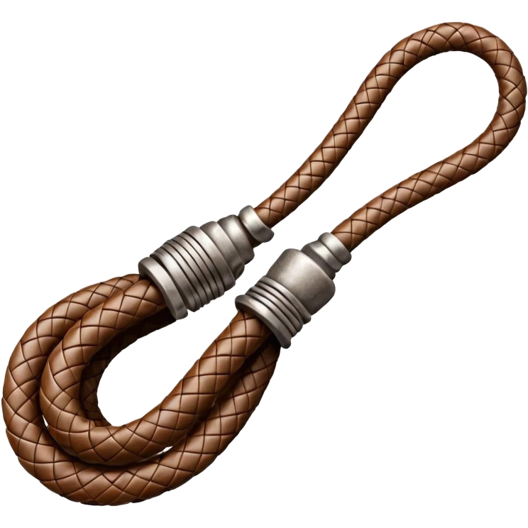 Whip – coiled leather whip. emoji