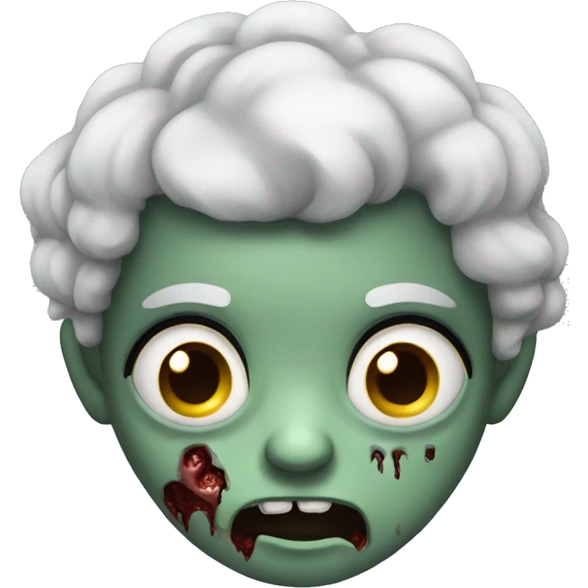Zombie angel emoji