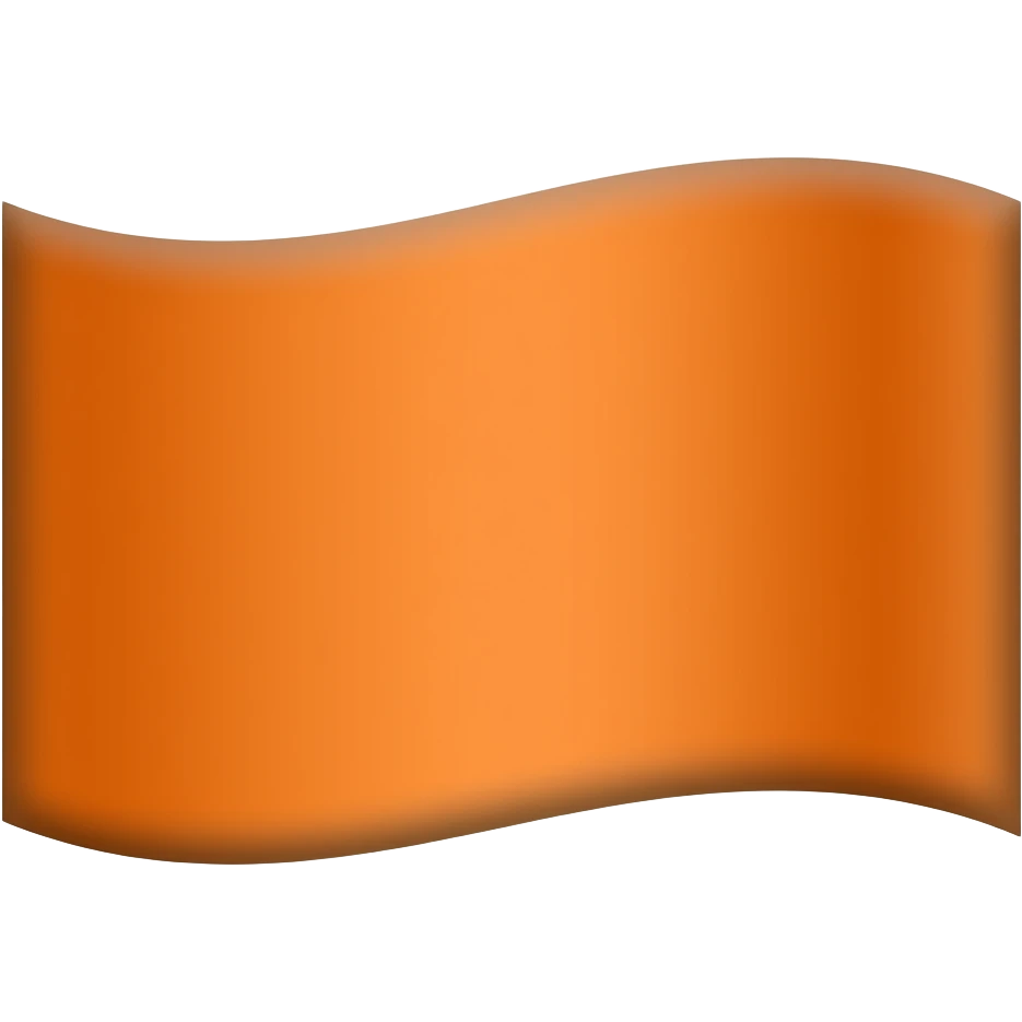Orange flag emoji
