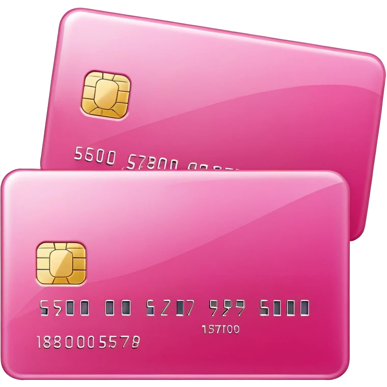 pink credit card  emoji