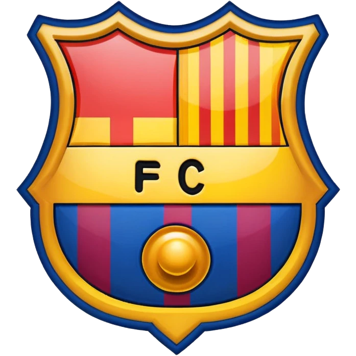 Make emojie in barca logo emoji
