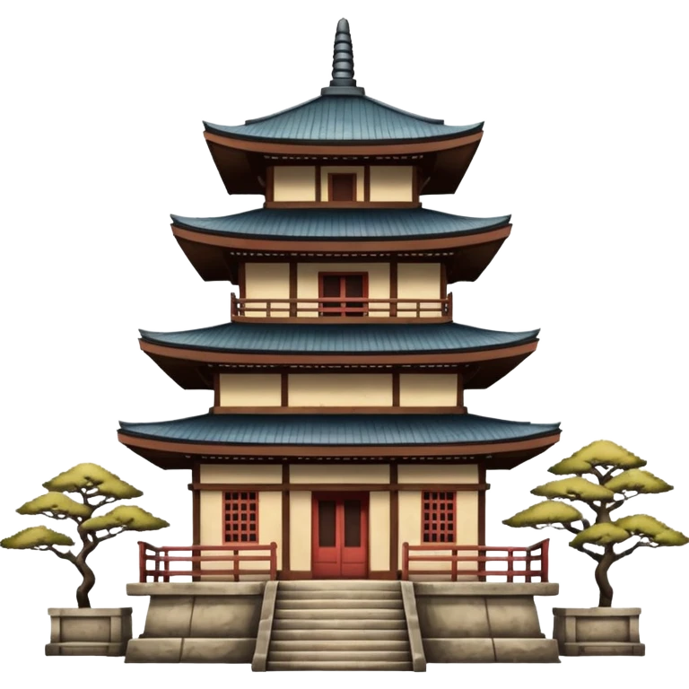 Japanese beautiful pretty old vintage aesthetic temple    emoji