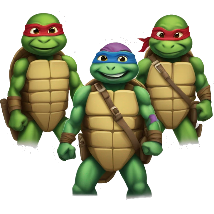 Teenage Mutant Ninja Turtles emoji