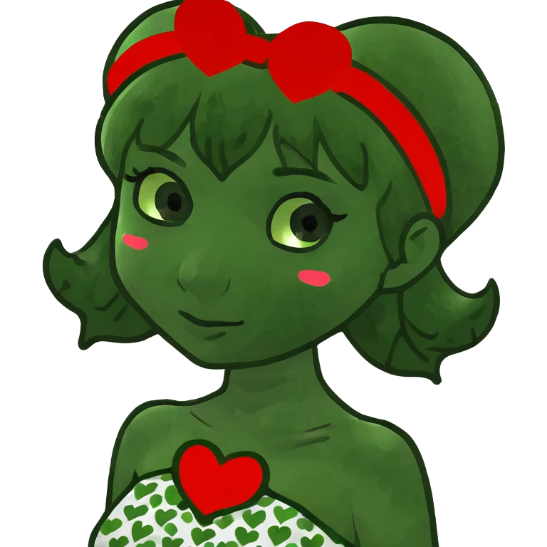 Girl heart emoji