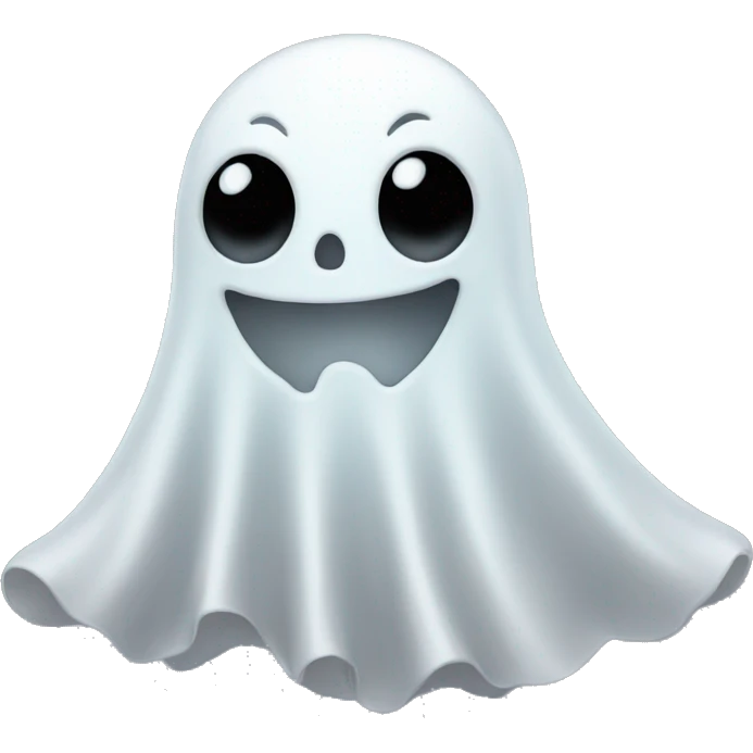 a ghost but more like a butterfly emoji