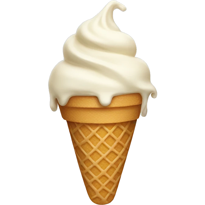 Ice cream emoji