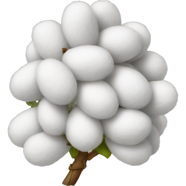 Emoji grabing cotton emoji