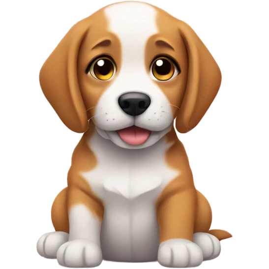 Chill puppy emoji