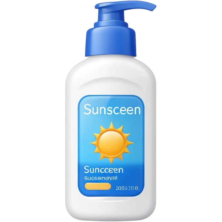 sunscreen emoji