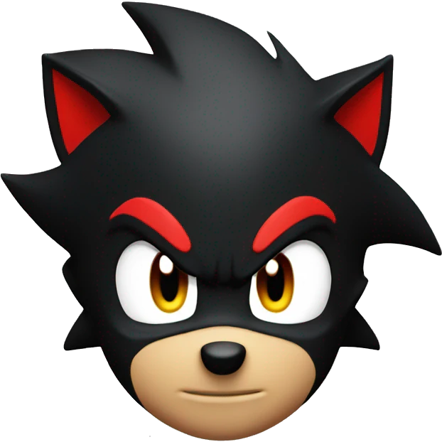 Shadow the Hedgehog emoji