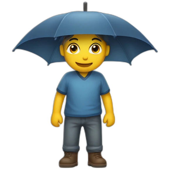 Pluie de dés emoji