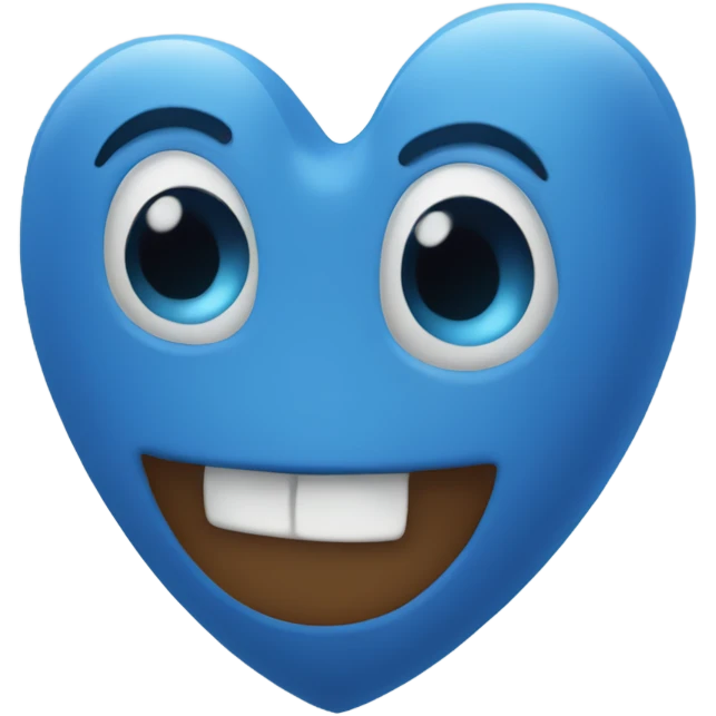 blue heart emoji
