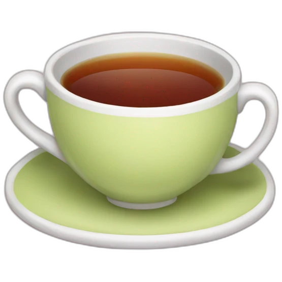 Tea cup emoji