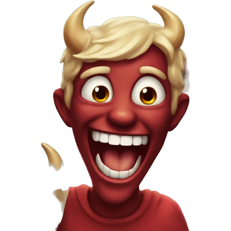 devil laughing emoji