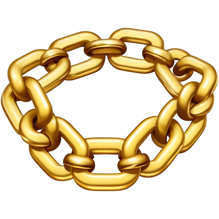 Big Golden Chain emoji