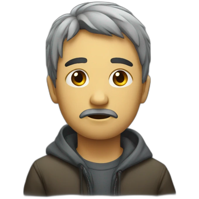 Triste pleure emoji