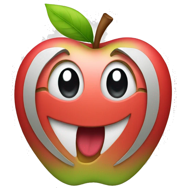 Apple logo emoji