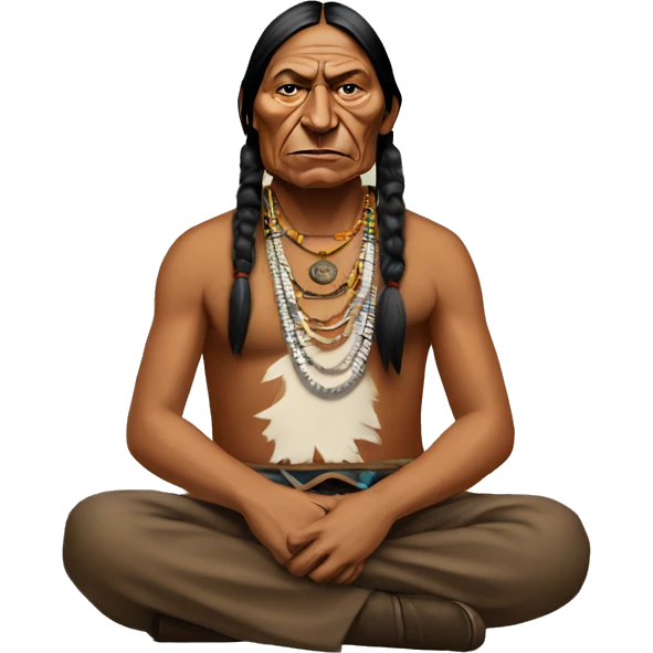 sitting bull emoji