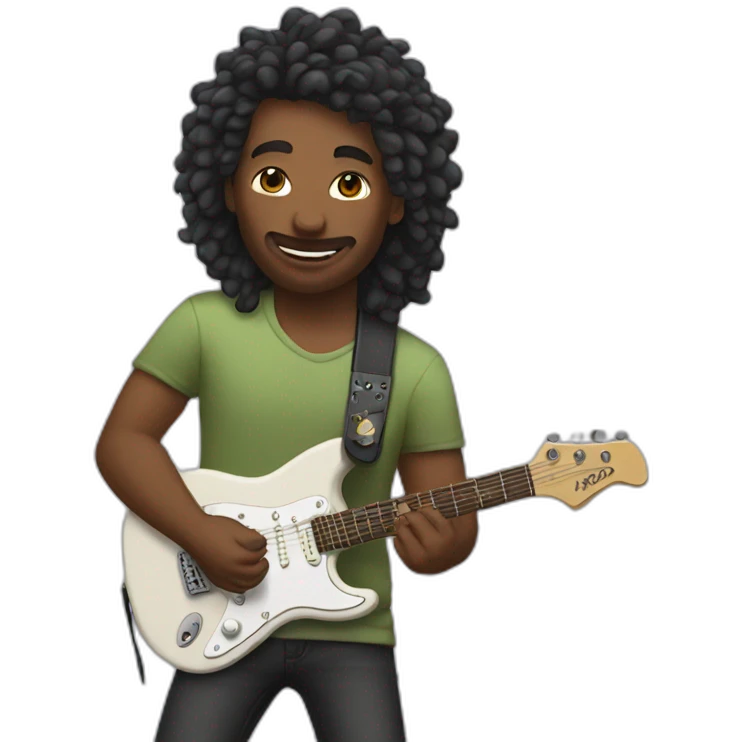 licorn guitarist emoji