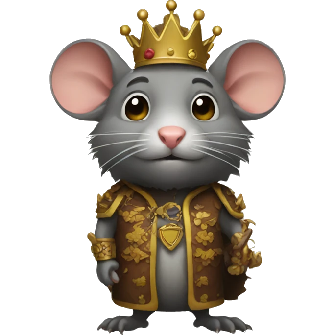 Rat king emoji