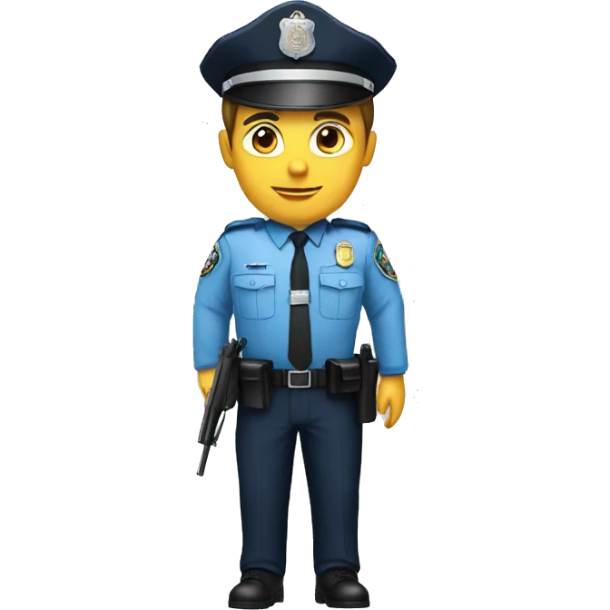Un policier  emoji