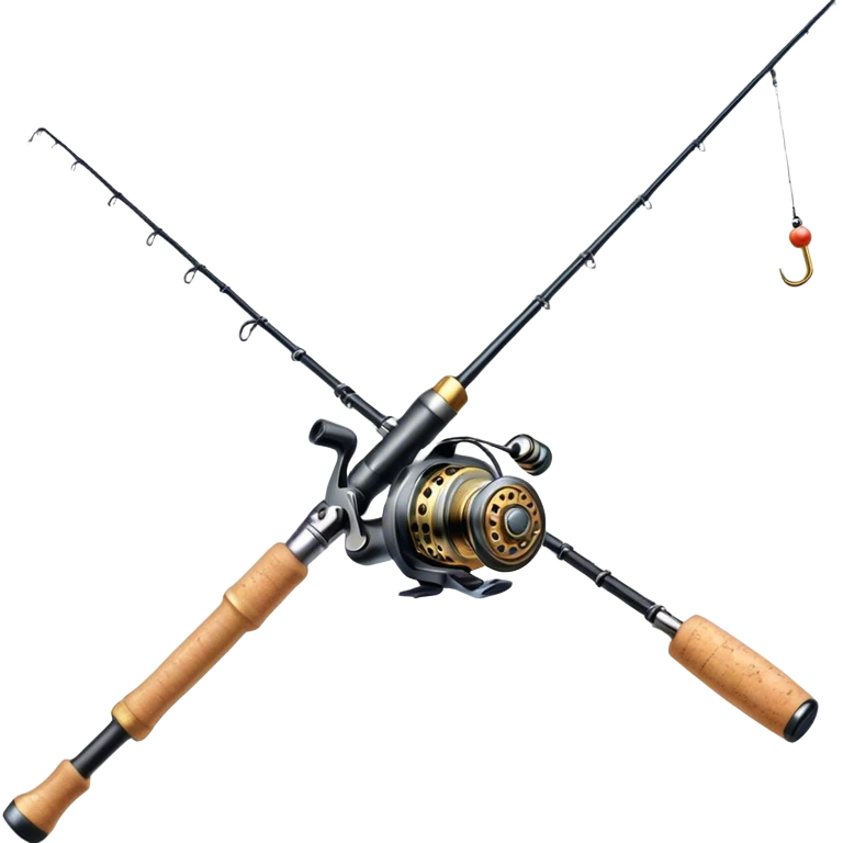 simple fishing rod emoji