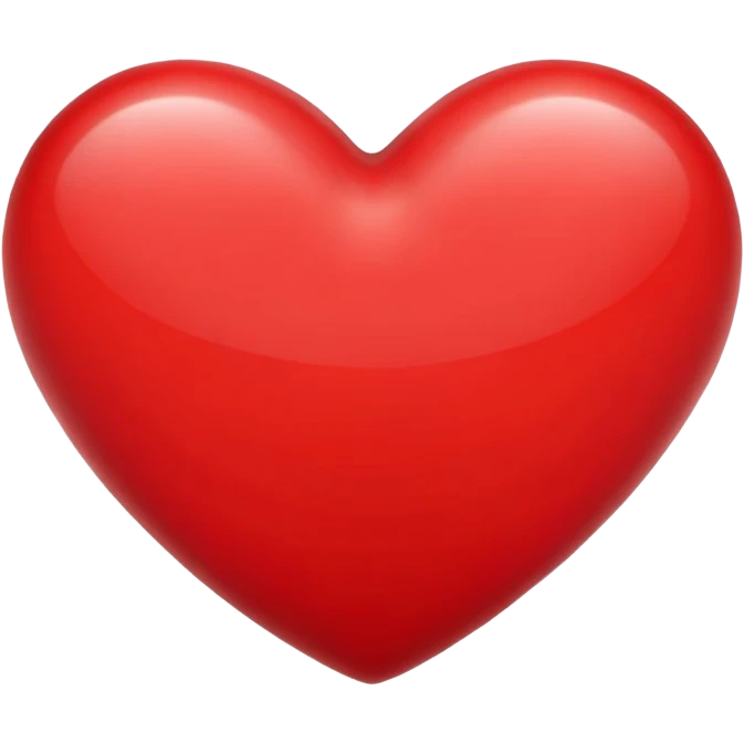 red heart emoji