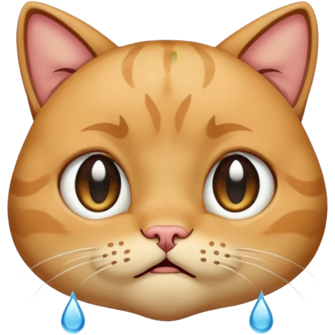 Cry cat meme emoji