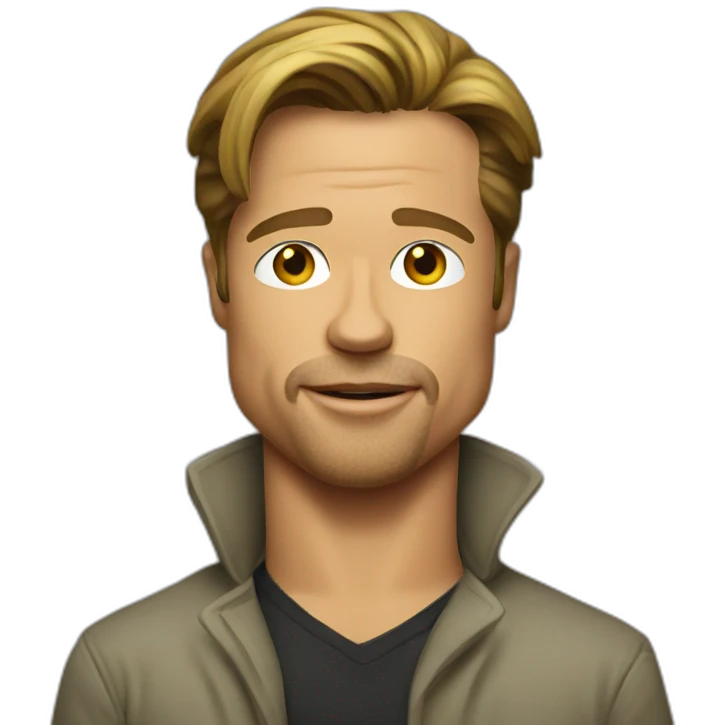Brad Pitt emoji